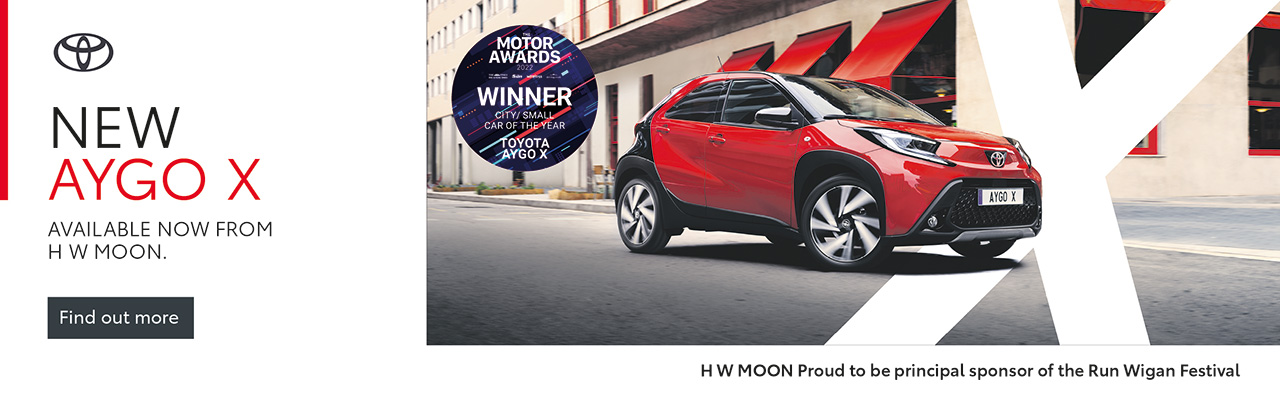 New Aygo X available at HW Moon Toyota