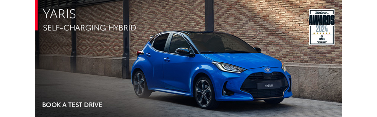 Toyota Yaris self charging hybrid, book a test drive at HW Moon Toyota